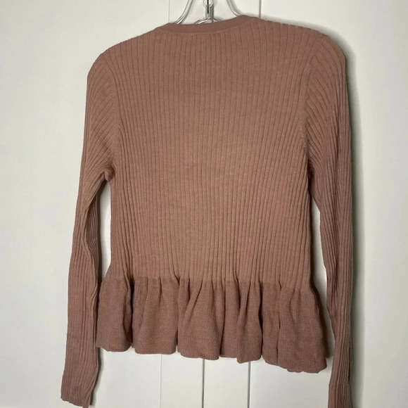 REBECCA TAYLOR Ribbed Sweater - Picture 4 of 8